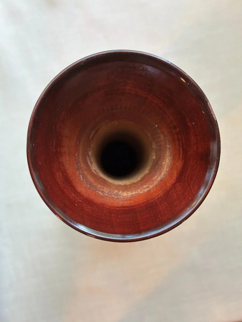 Vintage Artisanal Carved Wooden Bud Vase 9